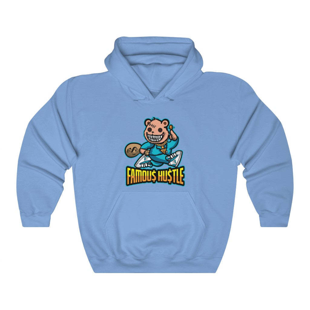 Famous Hustle Bear Hooded Sweatshirt