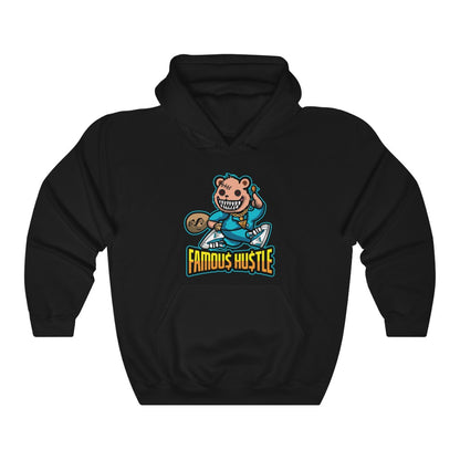 Famous Hustle Bear Hooded Sweatshirt