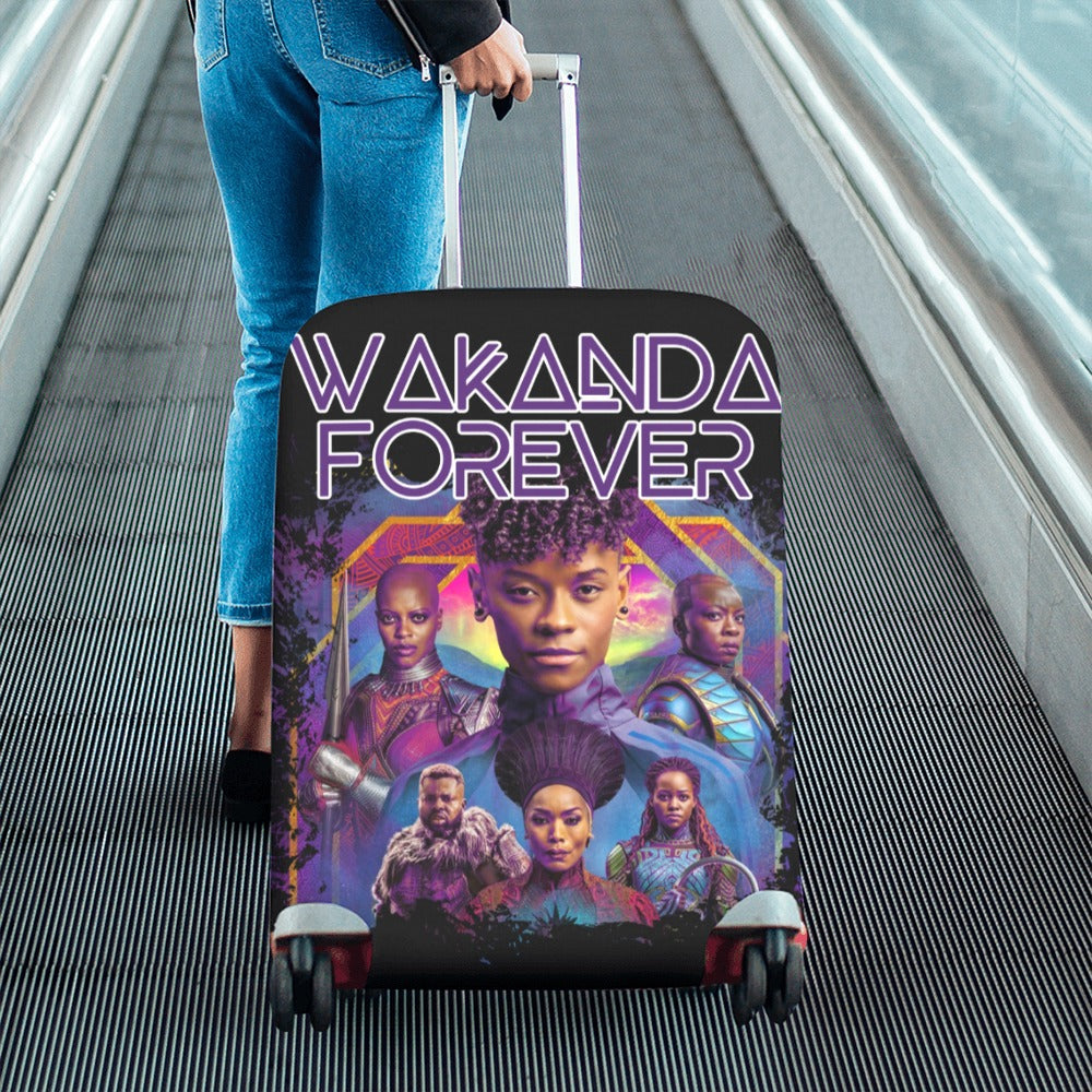 Wakanda Forever 6 Luggage Cover (Large Size) (26"-28")