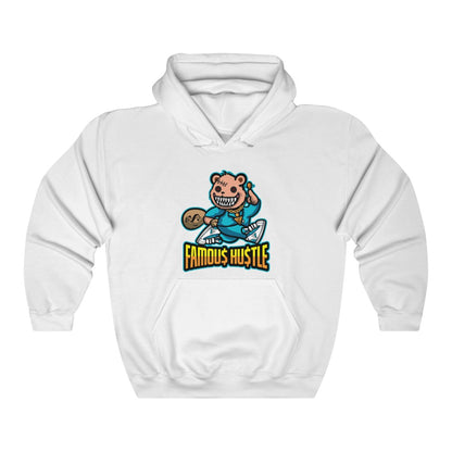 Famous Hustle Bear Hooded Sweatshirt