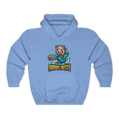 Famous Hustle Bear Hooded Sweatshirt