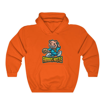 Famous Hustle Bear Hooded Sweatshirt