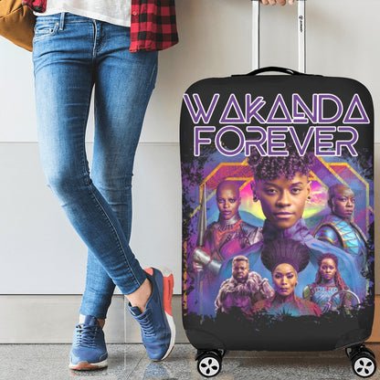 Wakanda Forever 6 Luggage Cover (Large Size) (26"-28")